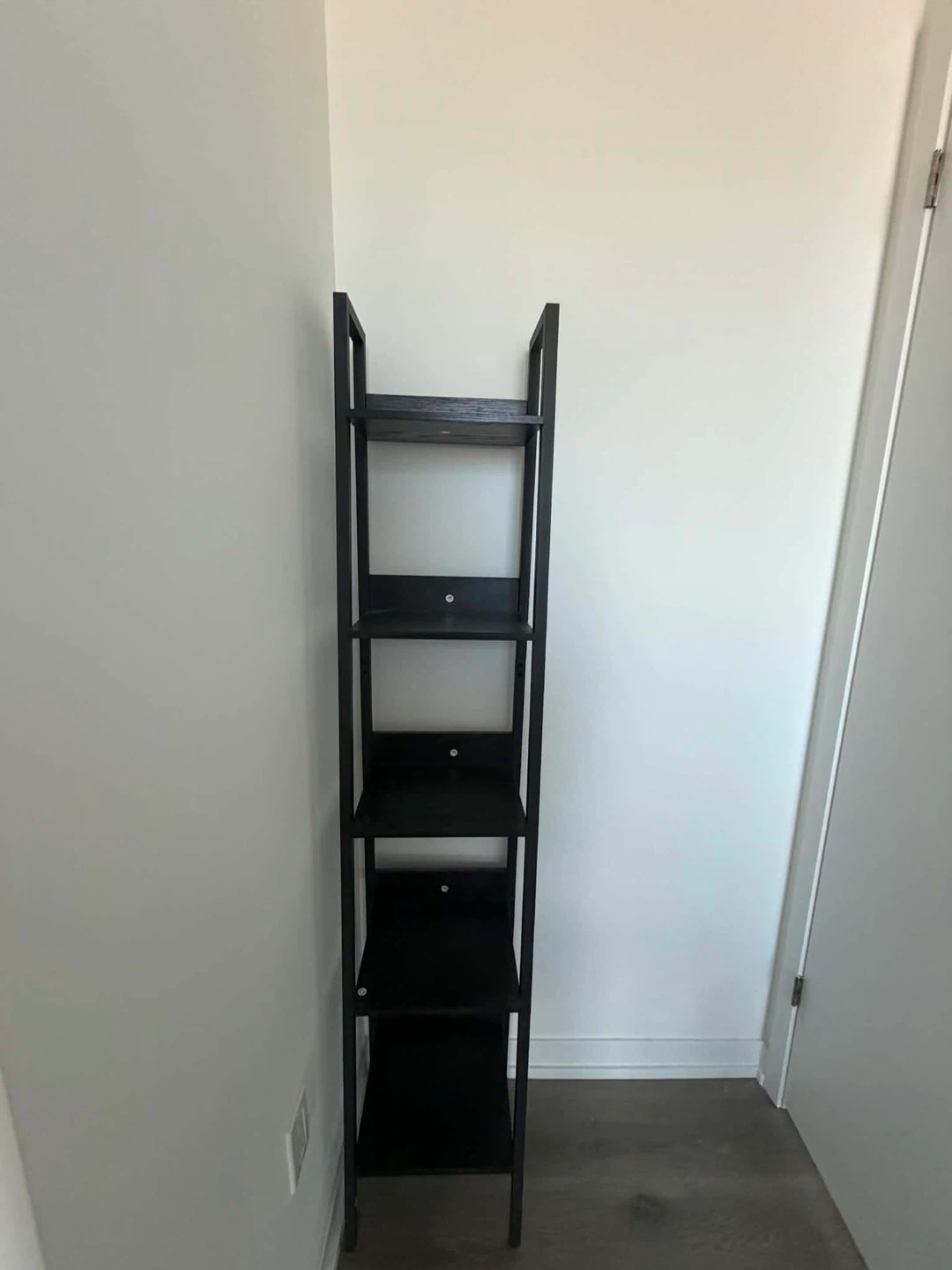 Black Ladder Shelf