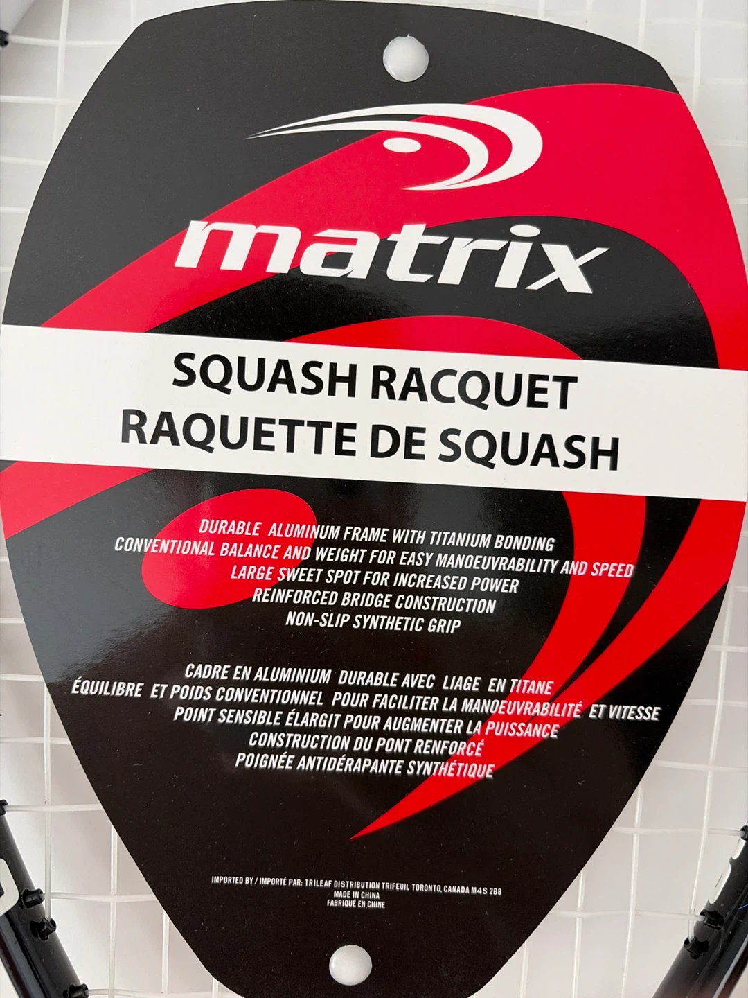 Matrix Squash Racquet - photo 3
