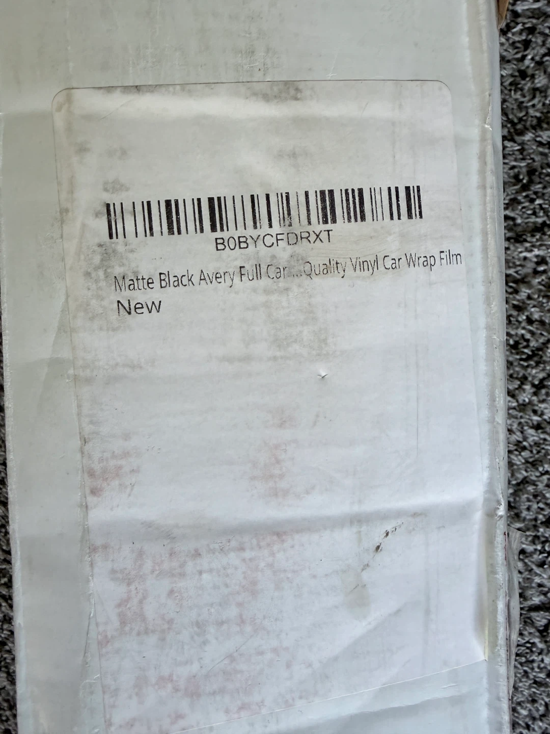 Avery Matte Black Vinyl Car Wrap Film - photo 2