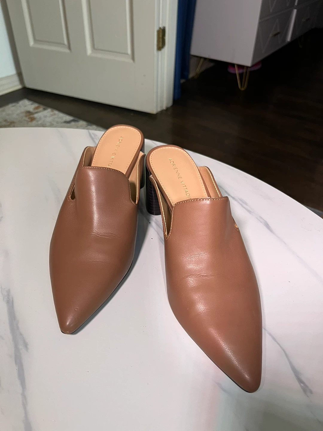 Adrienne Vittadini Women's Mules Heels Size 7.5