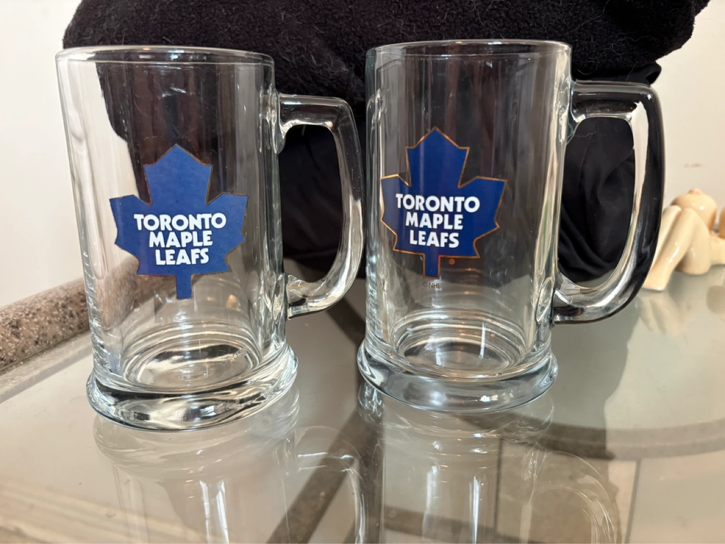 Set of 2 Toronto Maple Leafs Beer Mugs