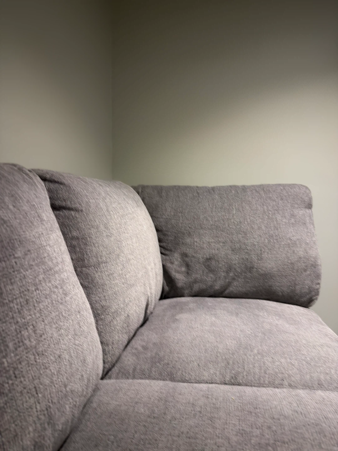 Grey Fabric Sofa Couch
