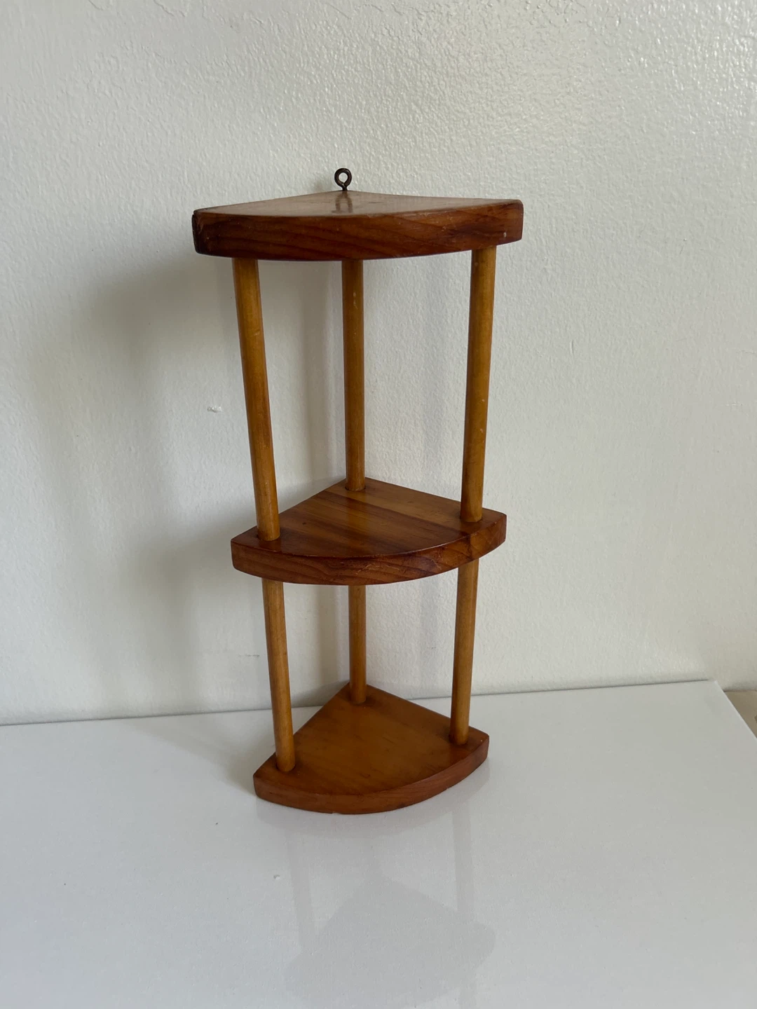 Wooden Corner Shelf - photo 2