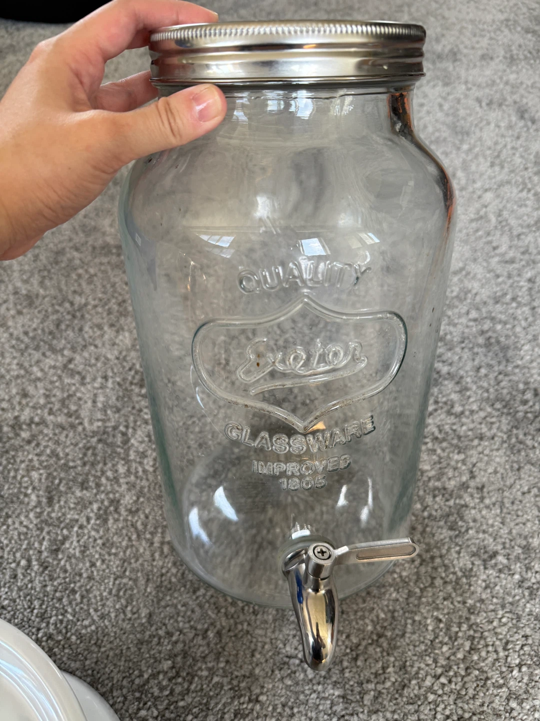 Exeter Glassware Beverage Dispenser with Stand - photo 3