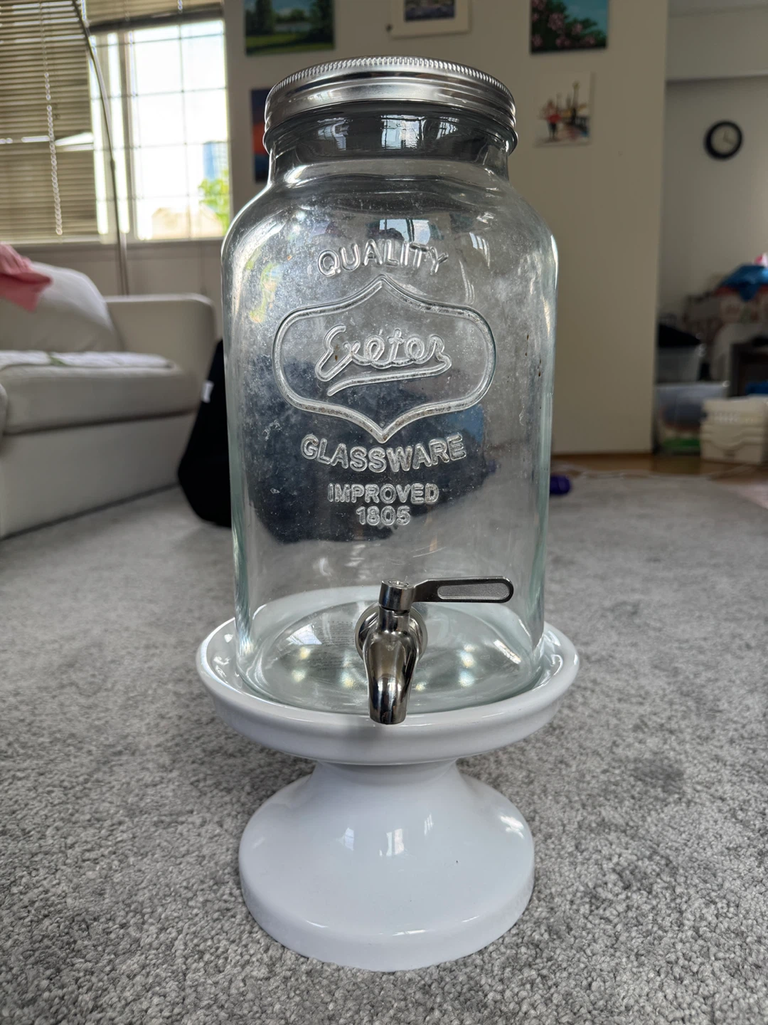 Exeter Glassware Beverage Dispenser with Stand - photo 5