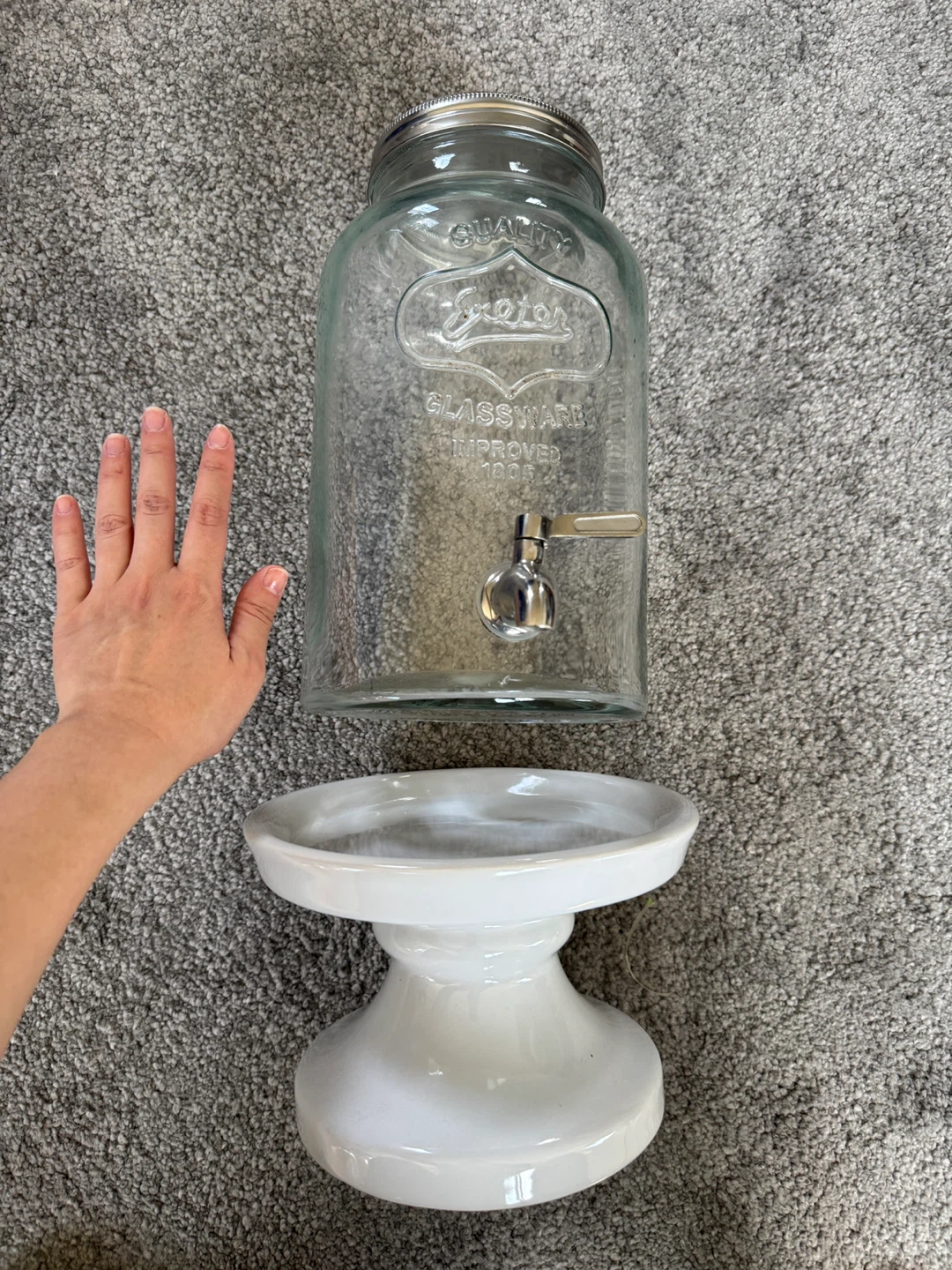 Exeter Glassware Beverage Dispenser with Stand - photo 2