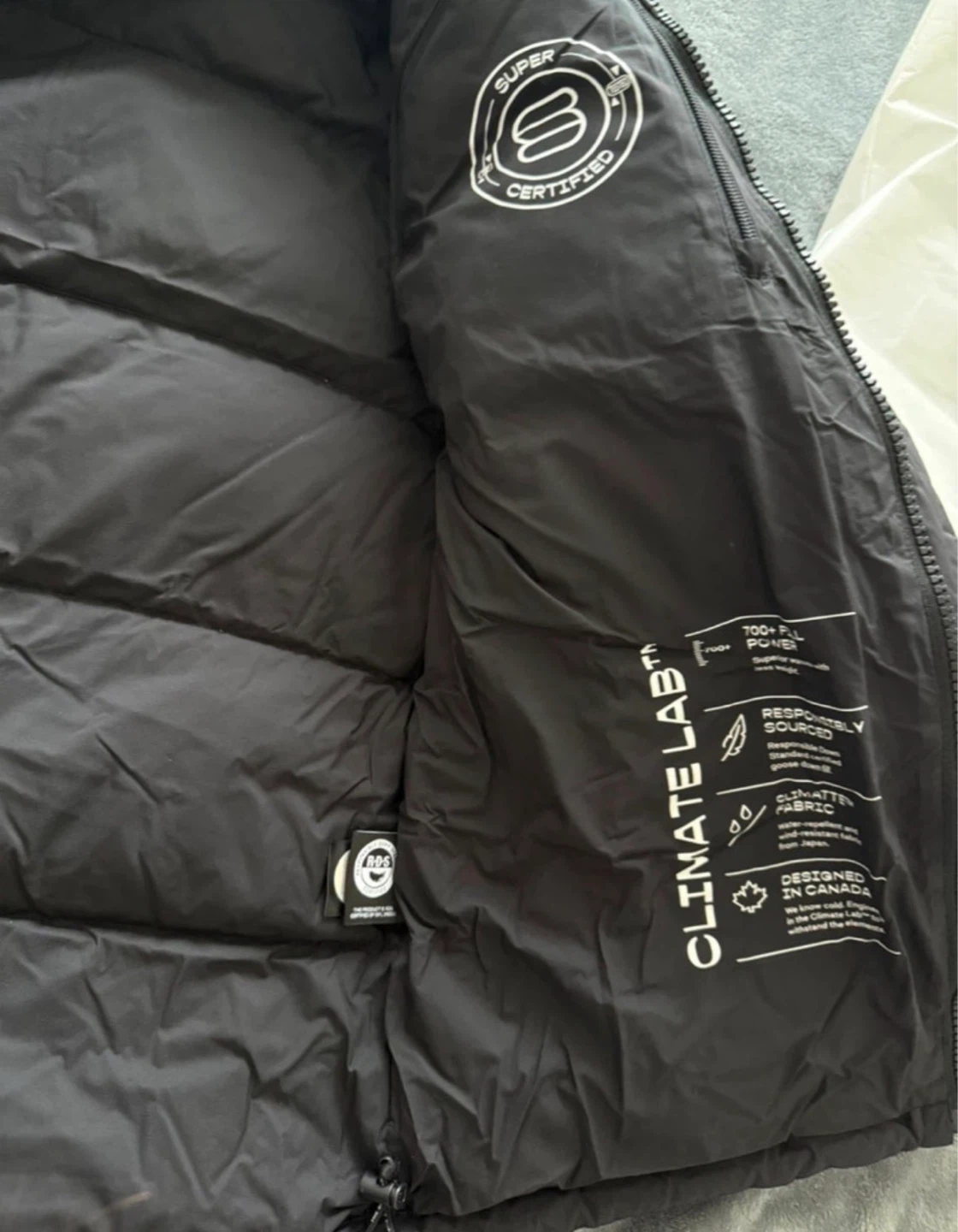The Super Puff Original Puffer Jacket Black XS - photo 3