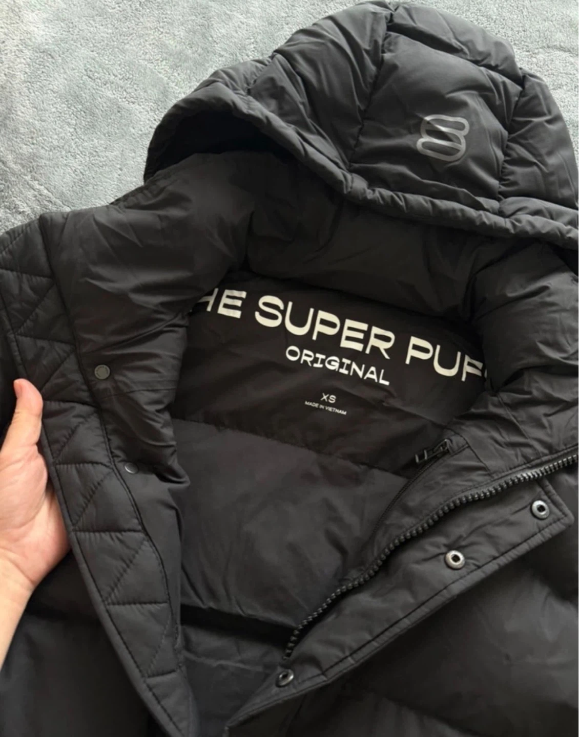The Super Puff Original Puffer Jacket Black XS - photo 2