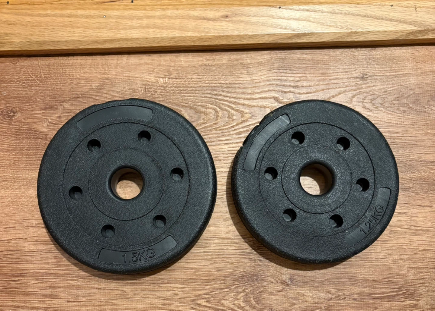 Weight Plates (1.5kg and 1.25kg)