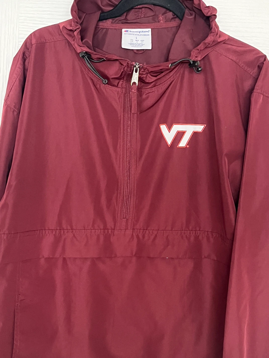Champion Virginia Tech Pullover Anorak Jacket - photo 2