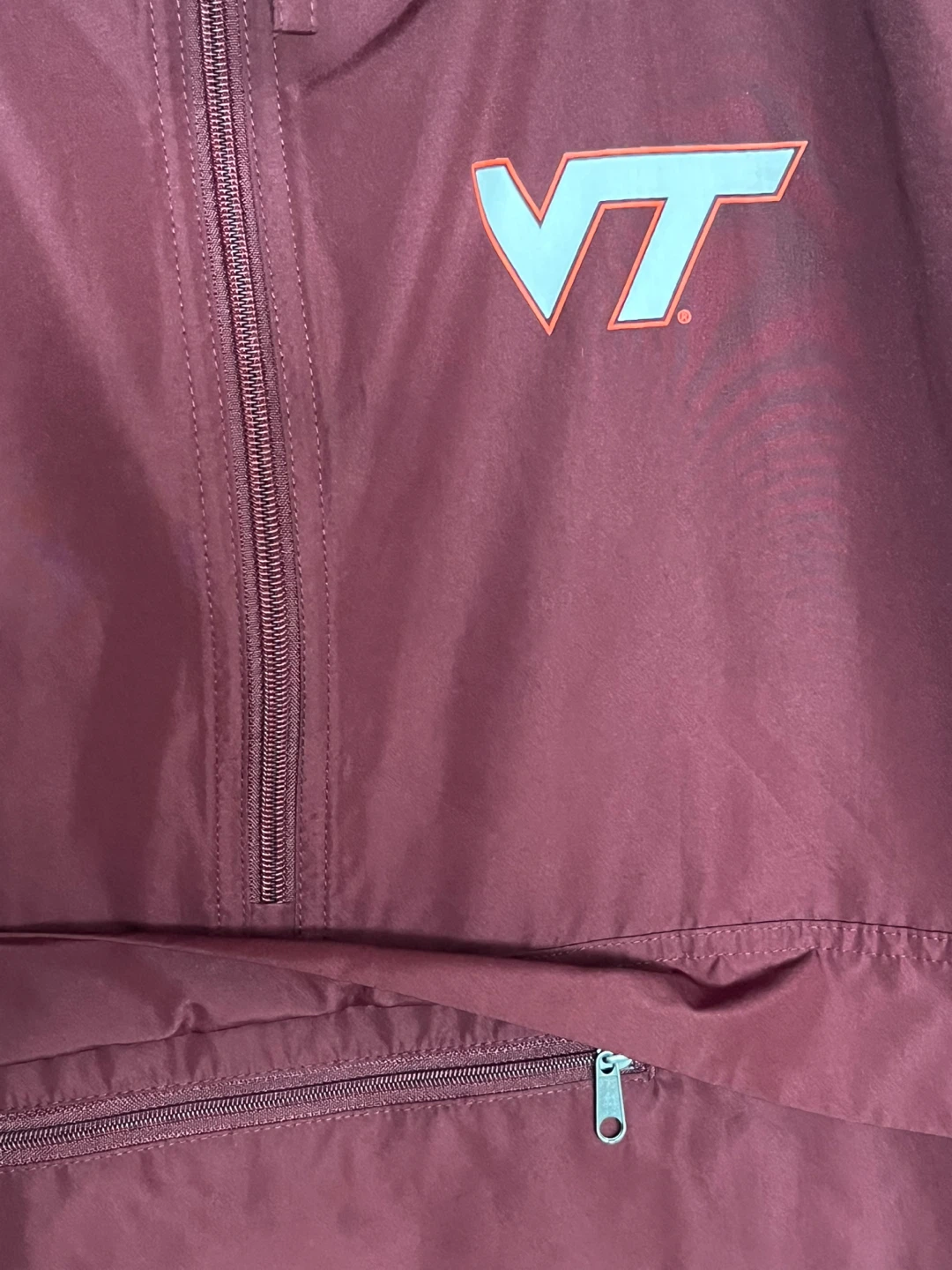 Champion Virginia Tech Pullover Anorak Jacket - photo 3