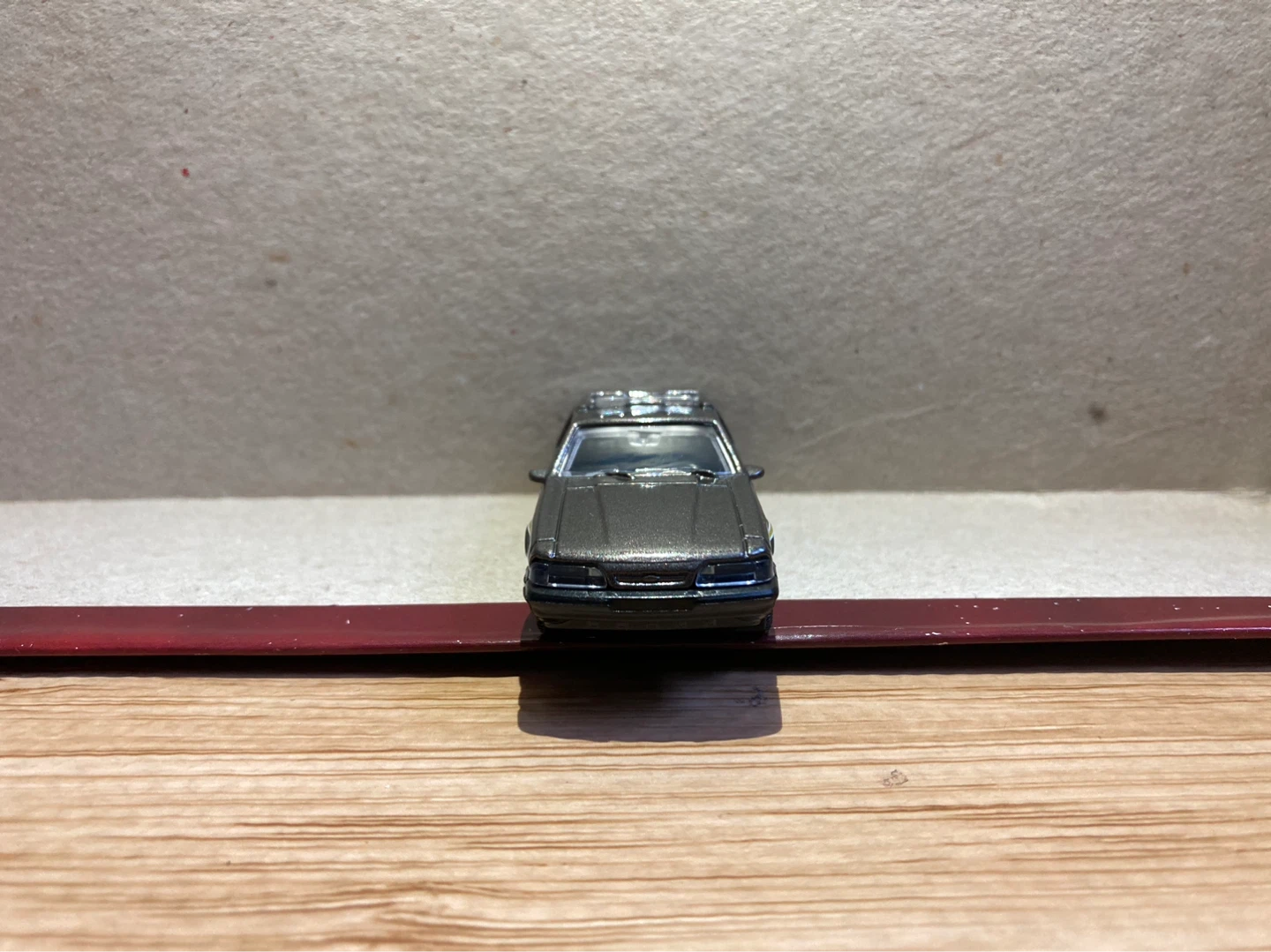 Matchbox Loose / 93 Ford Mustang LX SSP Sheriff / Gray - photo 2
