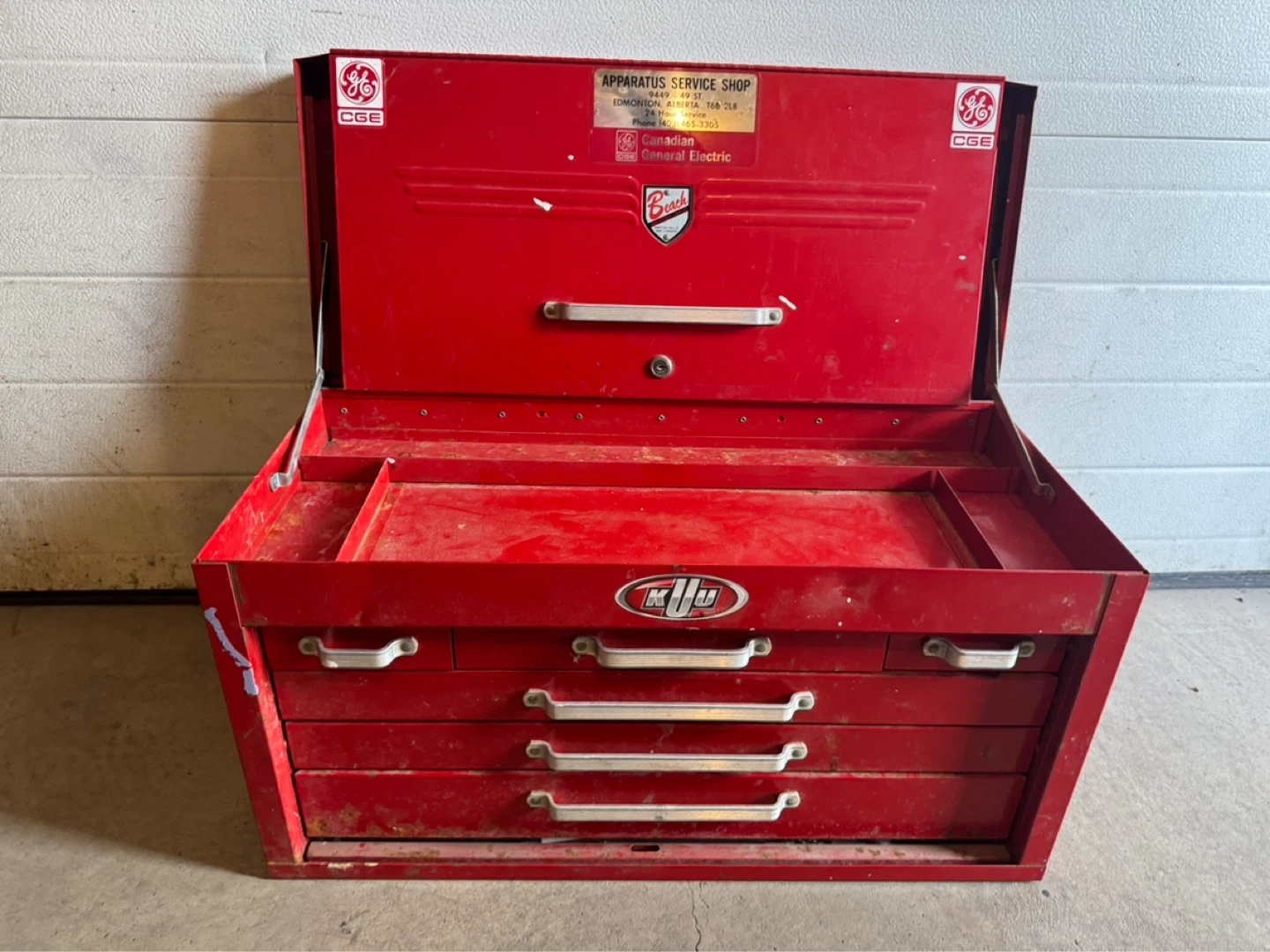 Toolbox top chest with 6 drawers. - photo 2