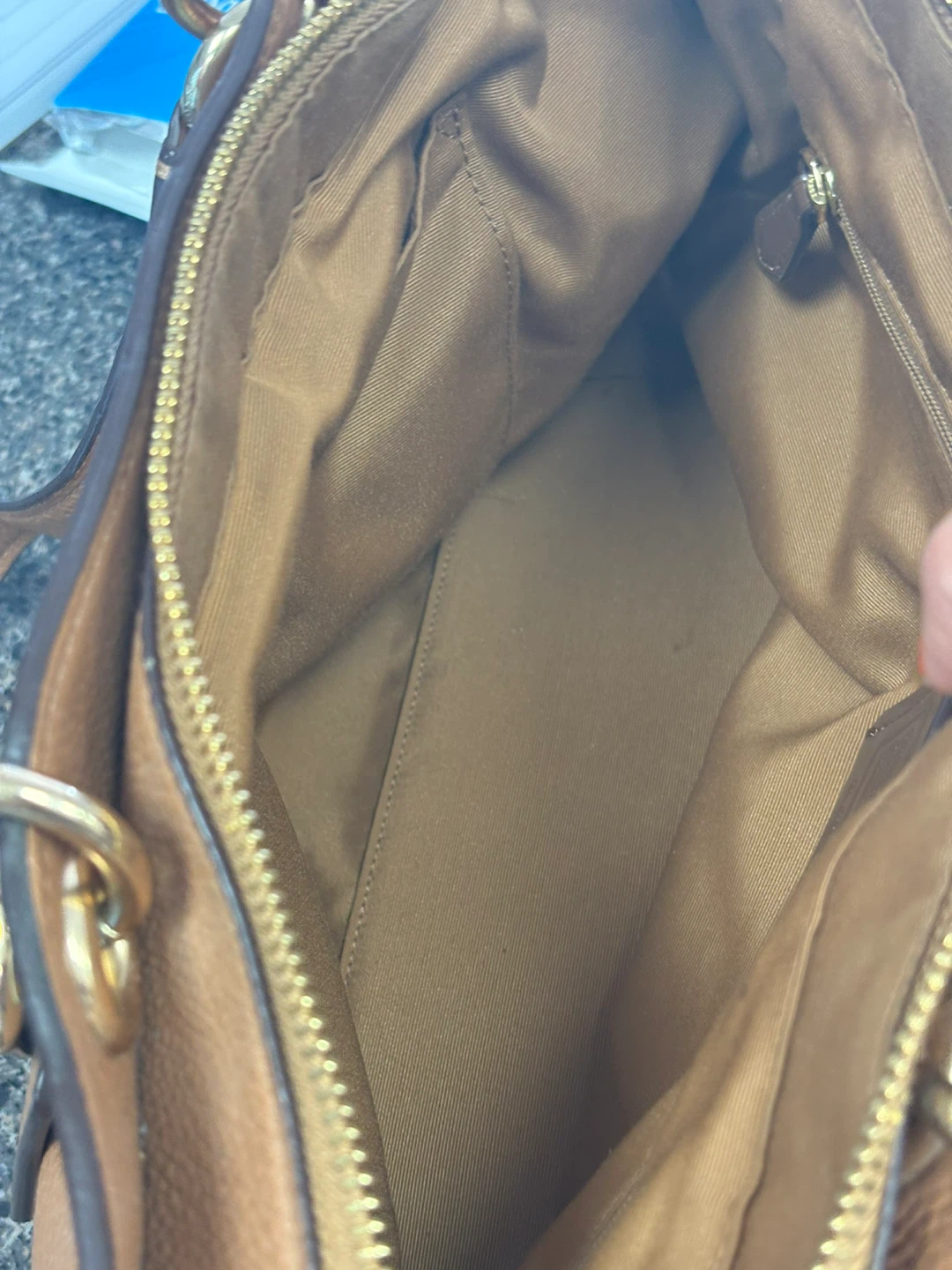 Coach Brown Leather Tote Bag - photo 5