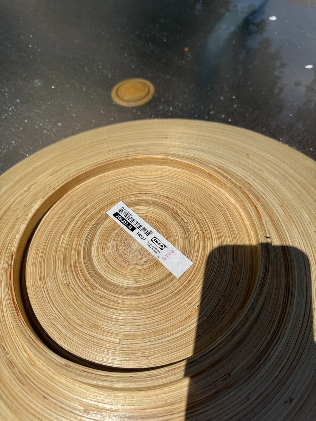 IKEA Bamboo Serving Bowl - photo 2