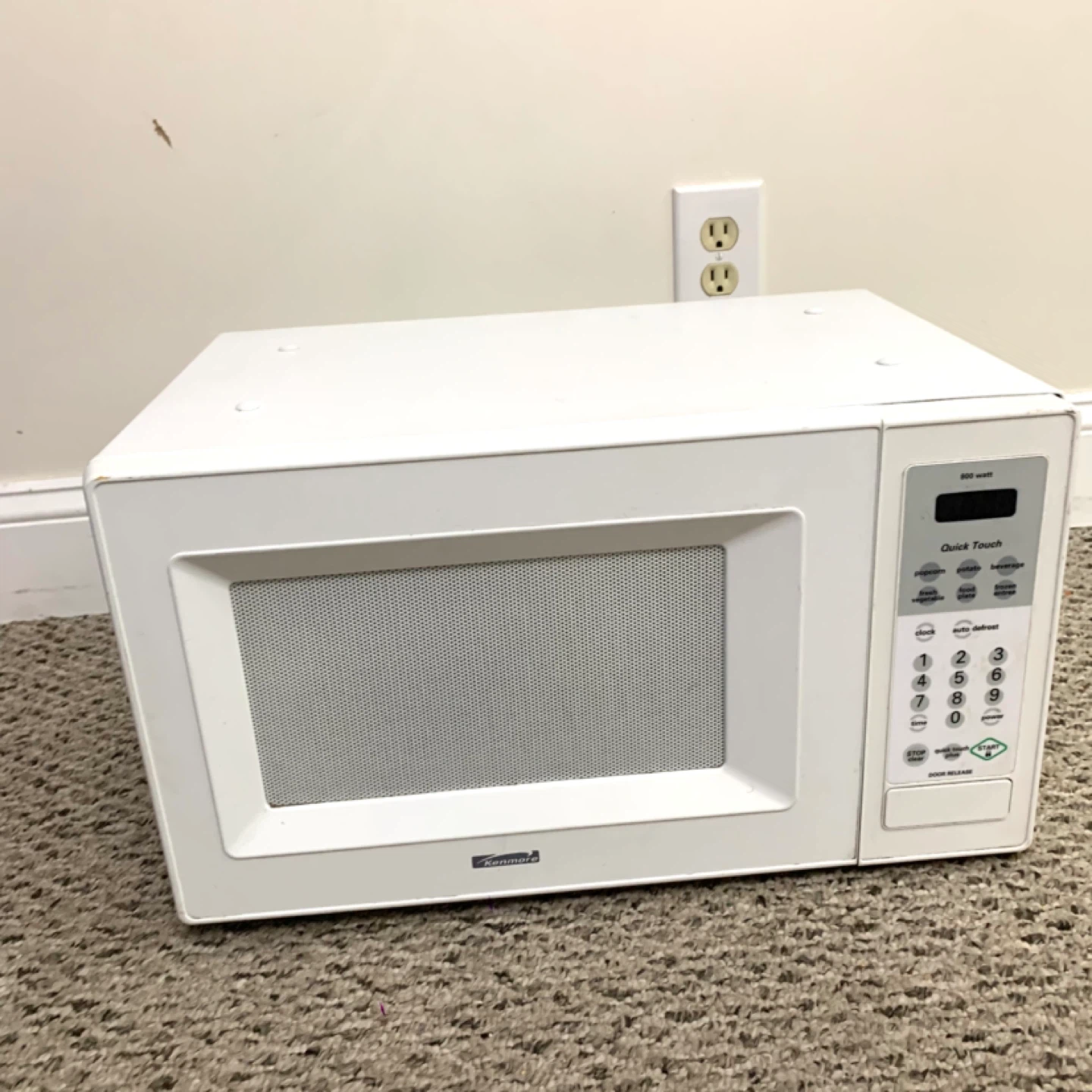Microwave Oven Kenmore Countertop White Kitchen Appliance - photo 3