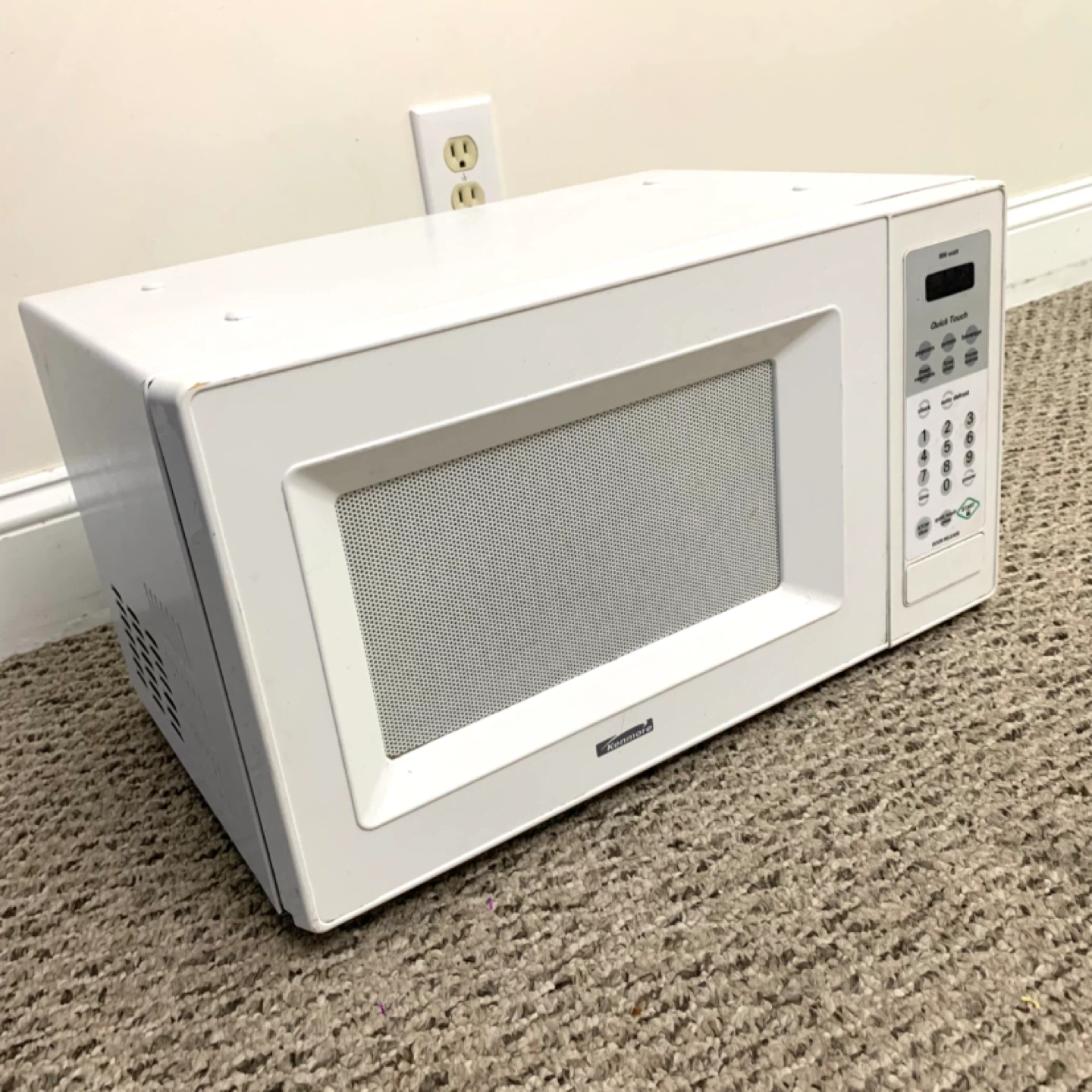 Microwave Oven Kenmore Countertop White Kitchen Appliance
