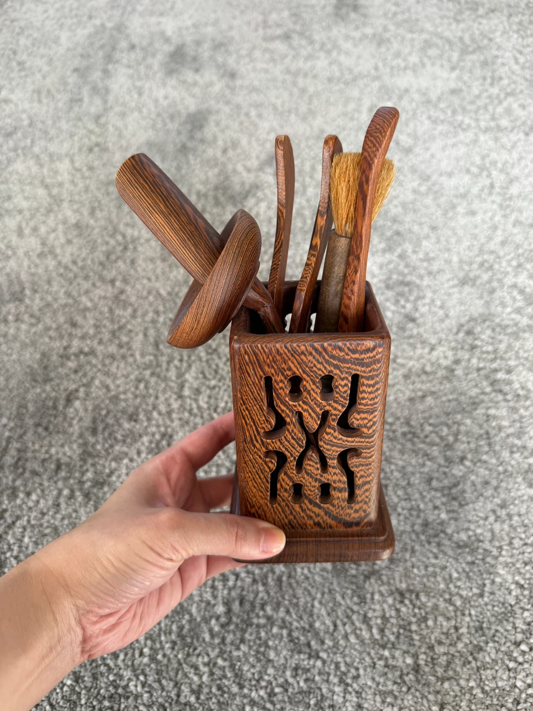 Wooden Tea Ceremony Utensil Set