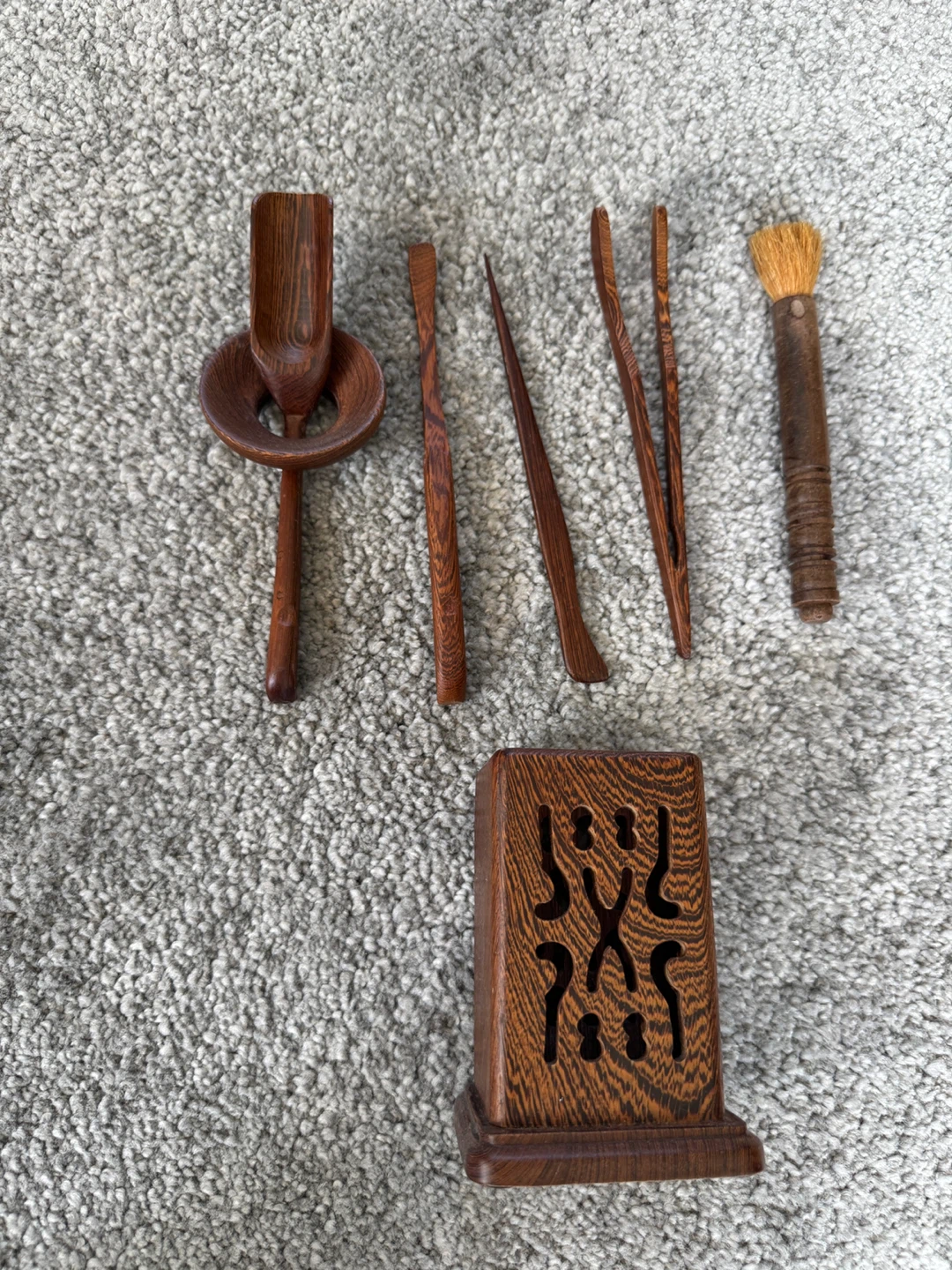 Wooden Tea Ceremony Utensil Set - photo 2