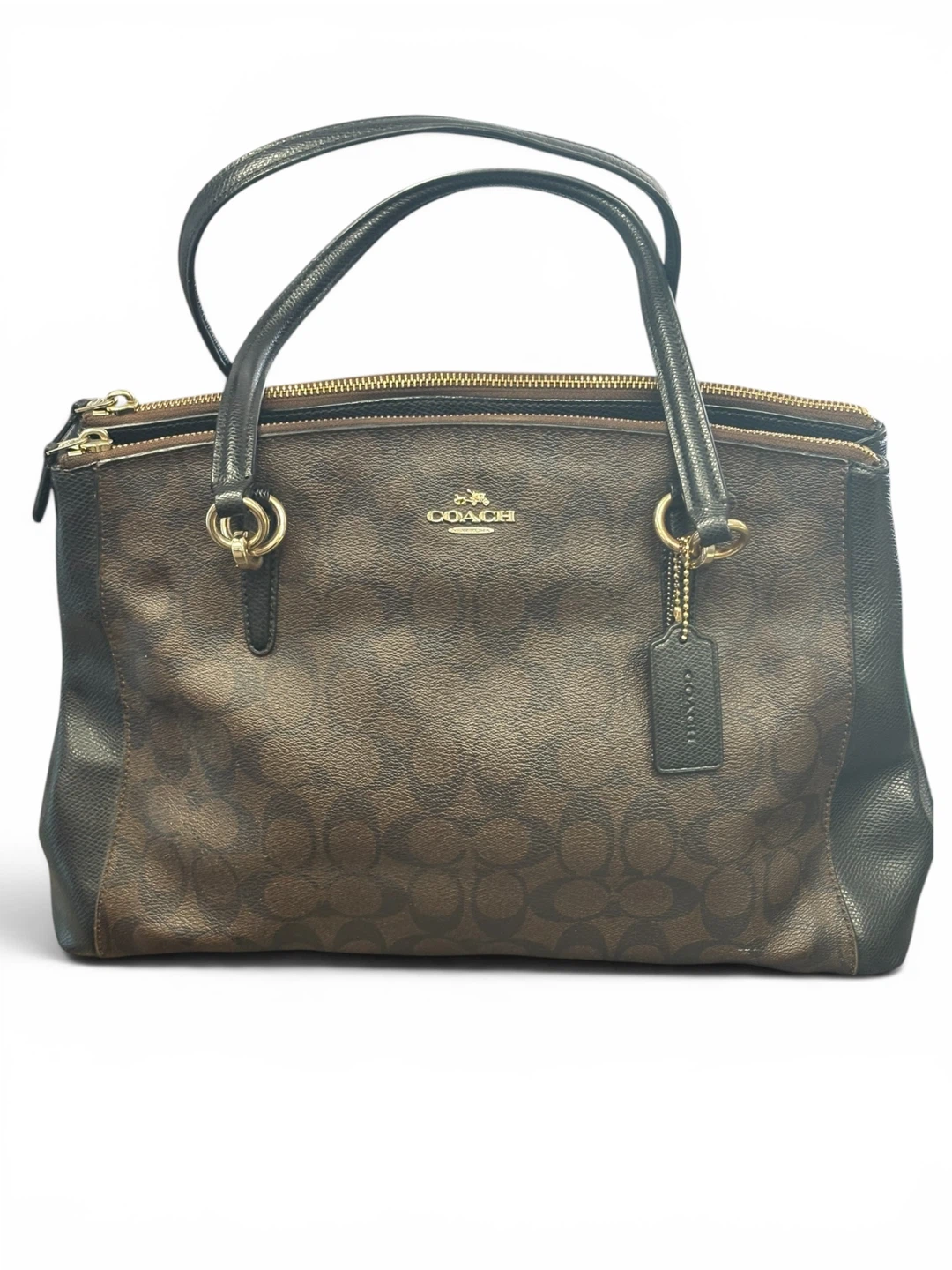 Coach Signature Christy carryall Tote Bag