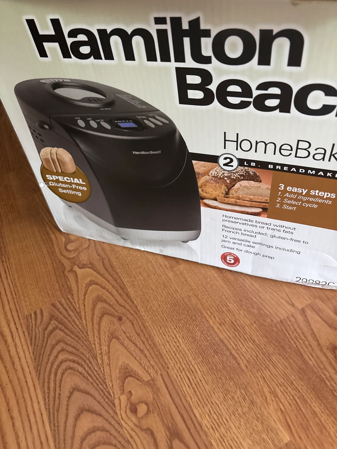 Hamilton Beach HomeBak 2 LB Bread Maker