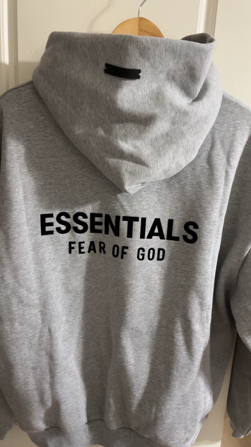 Essentials Fear of God Grey Hoodie - photo 2