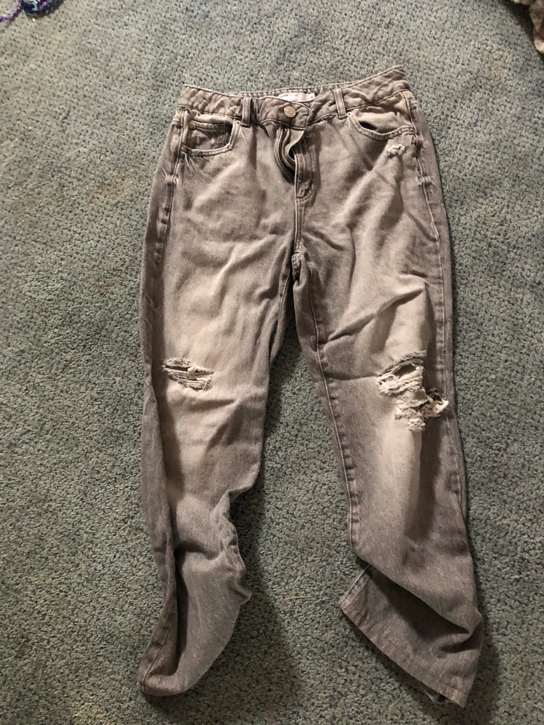 Garage Denim 90s Straight Jeans Grey