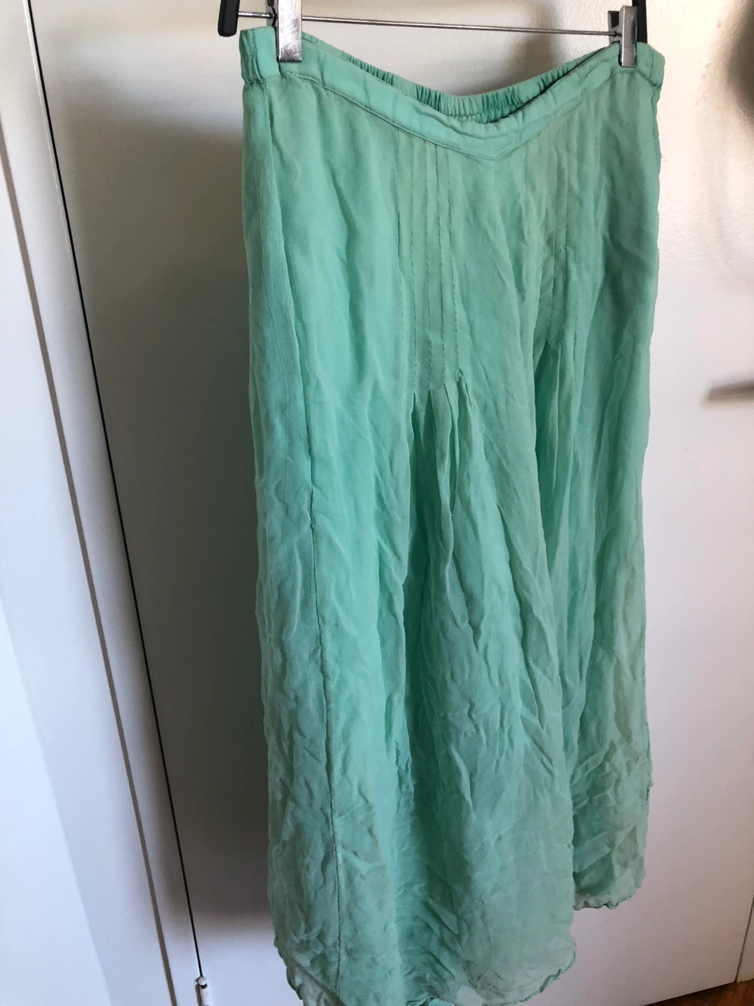 Mint Green Flowy Pants