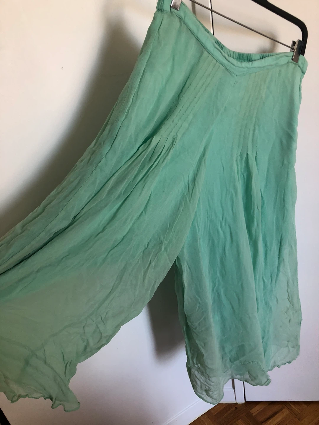 Mint Green Flowy Pants - photo 2