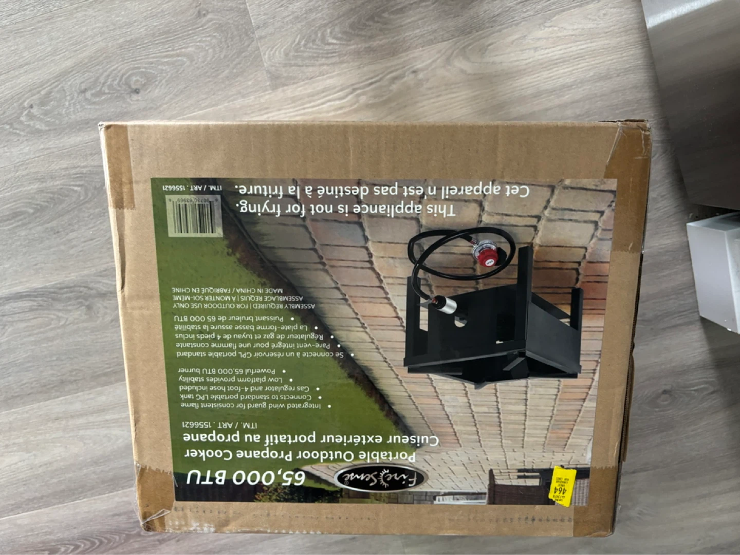 Fire Sense 65,000 BTU Portable Outdoor Propane Cooker - photo 4
