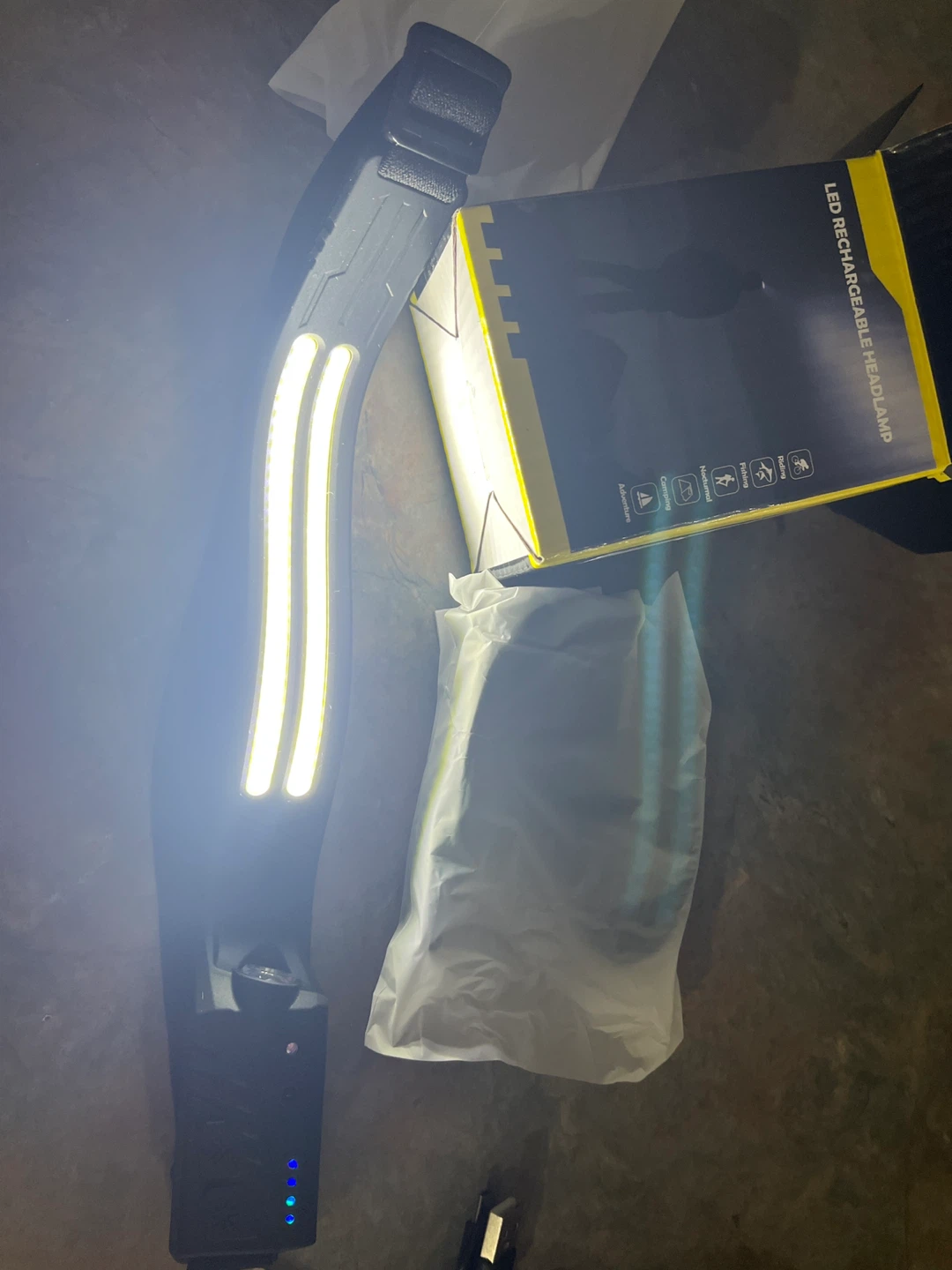 LED Rechargeable Headlamp