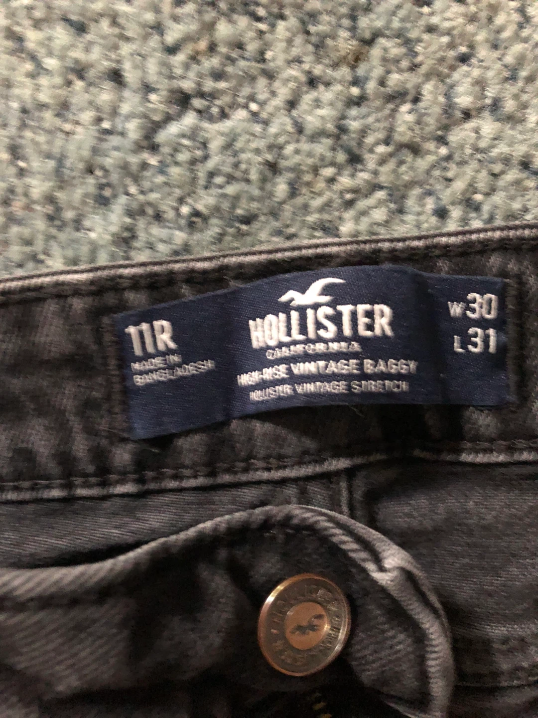 Hollister High-Rise Vintage Baggy Jeans W30 L31 - photo 2