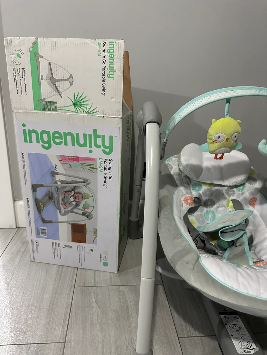 Ingenuity Swing 'n Go Portable Swing - photo 2