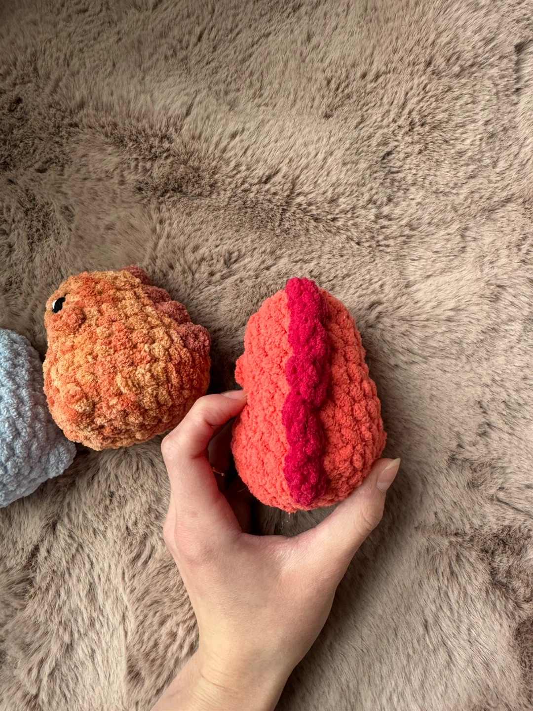 Chubby Dinos Handmade Crochet Plushies - photo 5