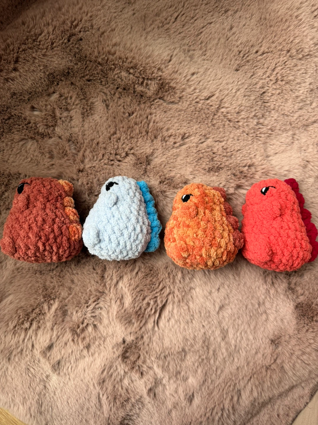 Chubby Dinos Handmade Crochet Plushies - photo 3