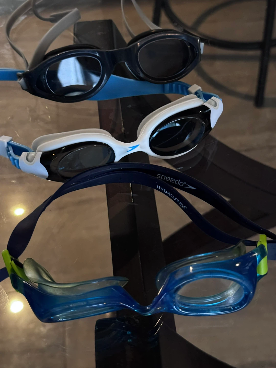 Speedo Hydropeq Goggles and 2 Other Swim Goggles - photo 2