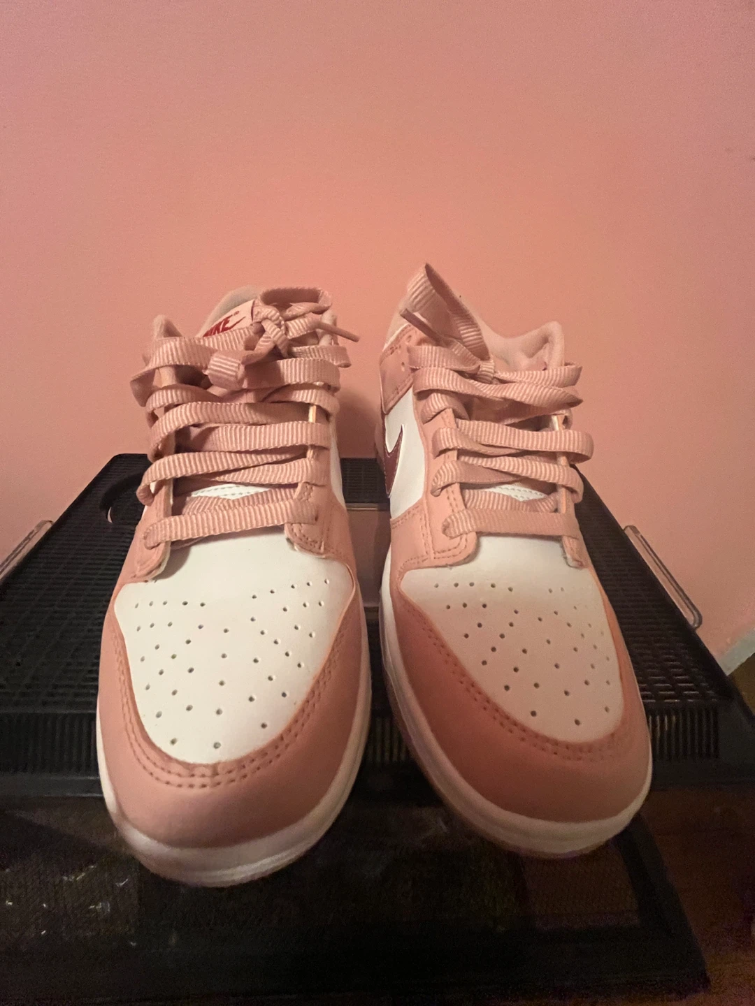 Nike Dunk Low Pink White Women's Sneakers - photo 2