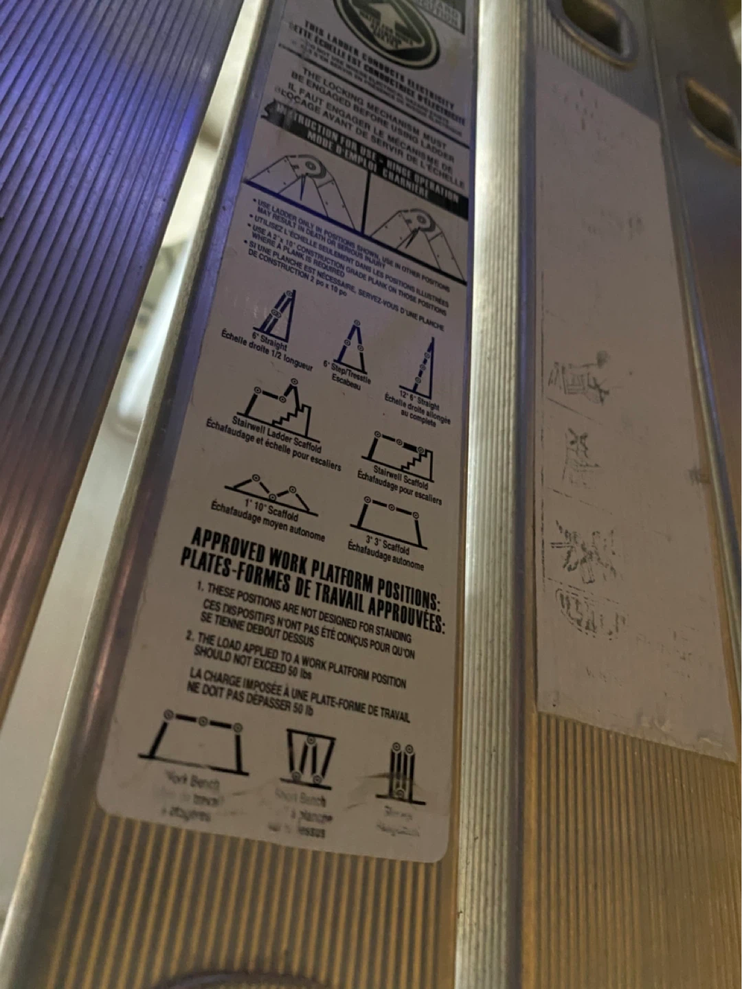 12ft articulating ladder multi position - photo 5