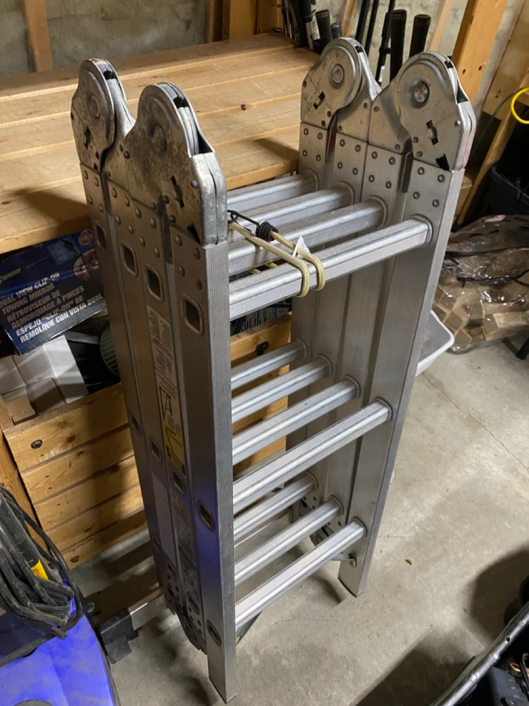 12ft articulating ladder multi position