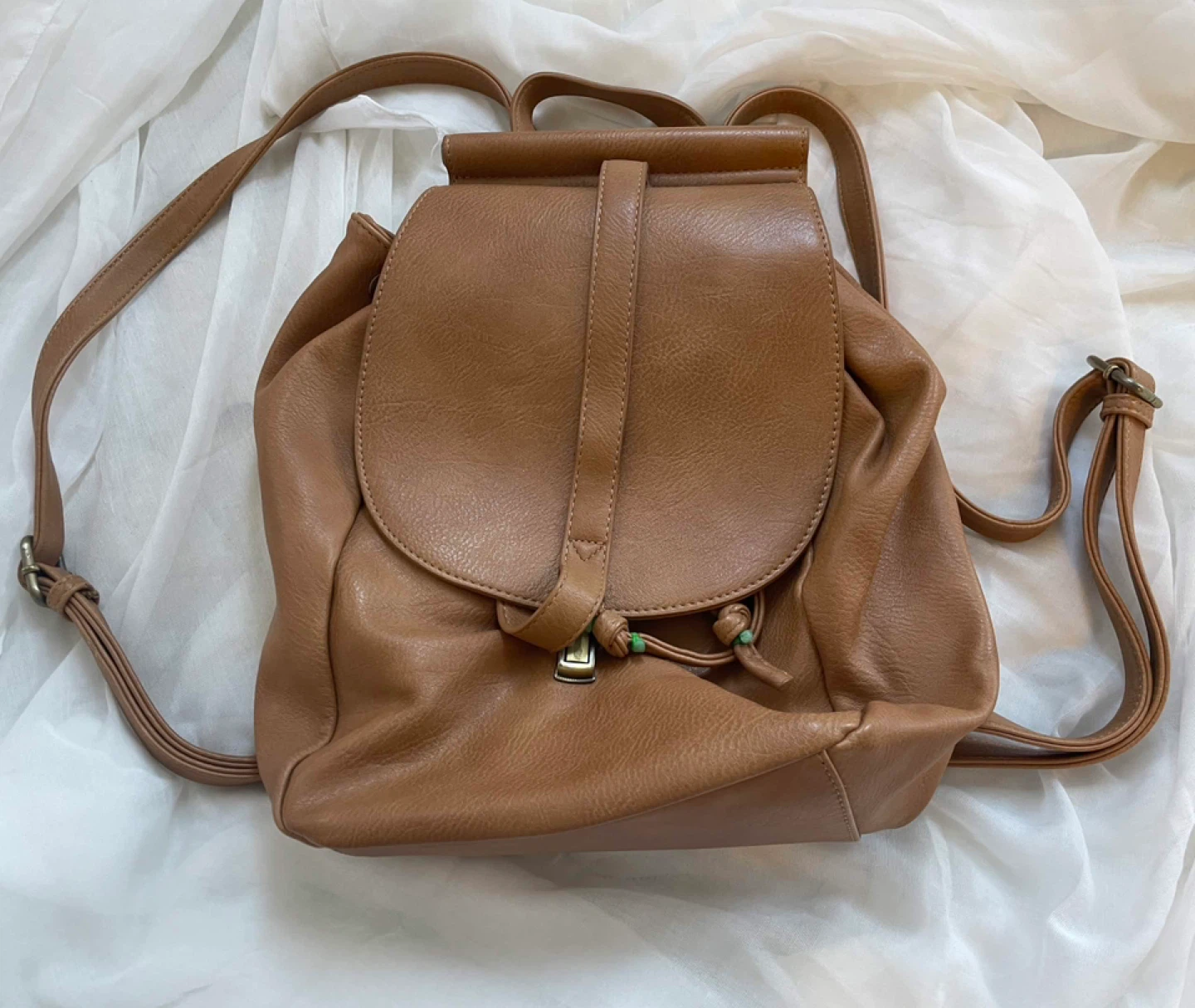 Antik Kraft Brown Mini Backpack
