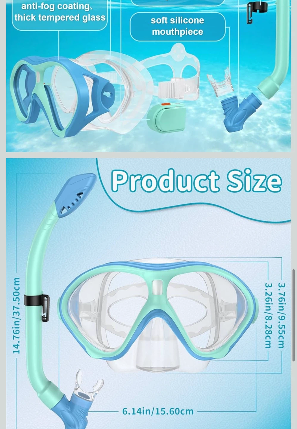 Snorkel Mask Set