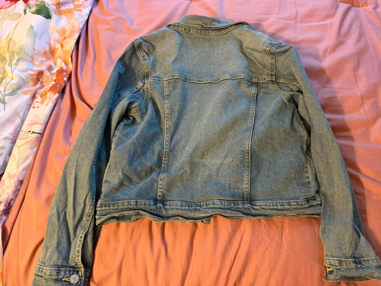 Old Navy Blue Denim Jean Jacket XL - photo 2