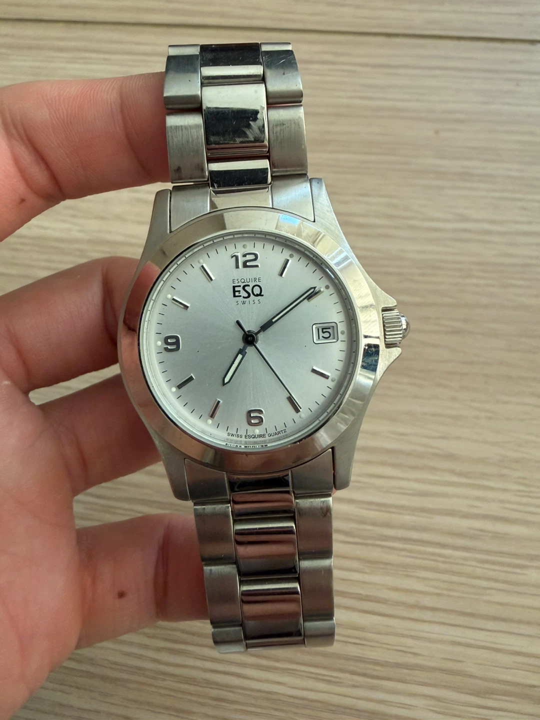 ESQ by Movado Quartz Stainless Steel Watch E5063