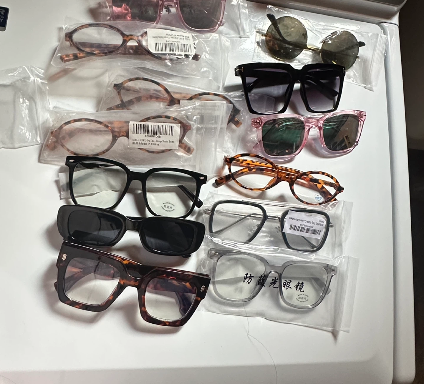 Assorted Eyeglasses and Sunglasses