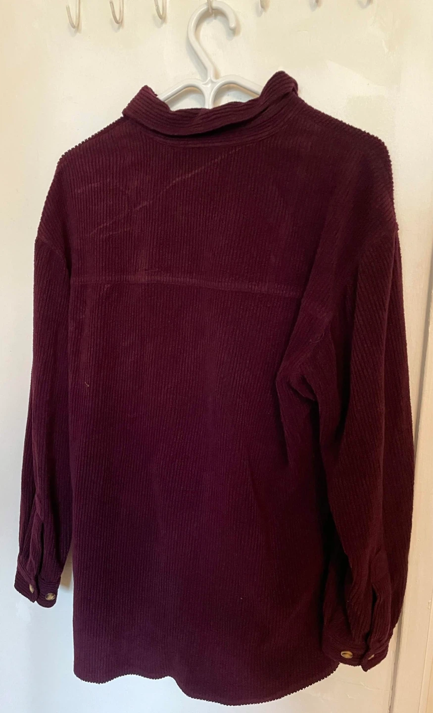 RETREAT Burgundy Button Up Shirt - photo 2