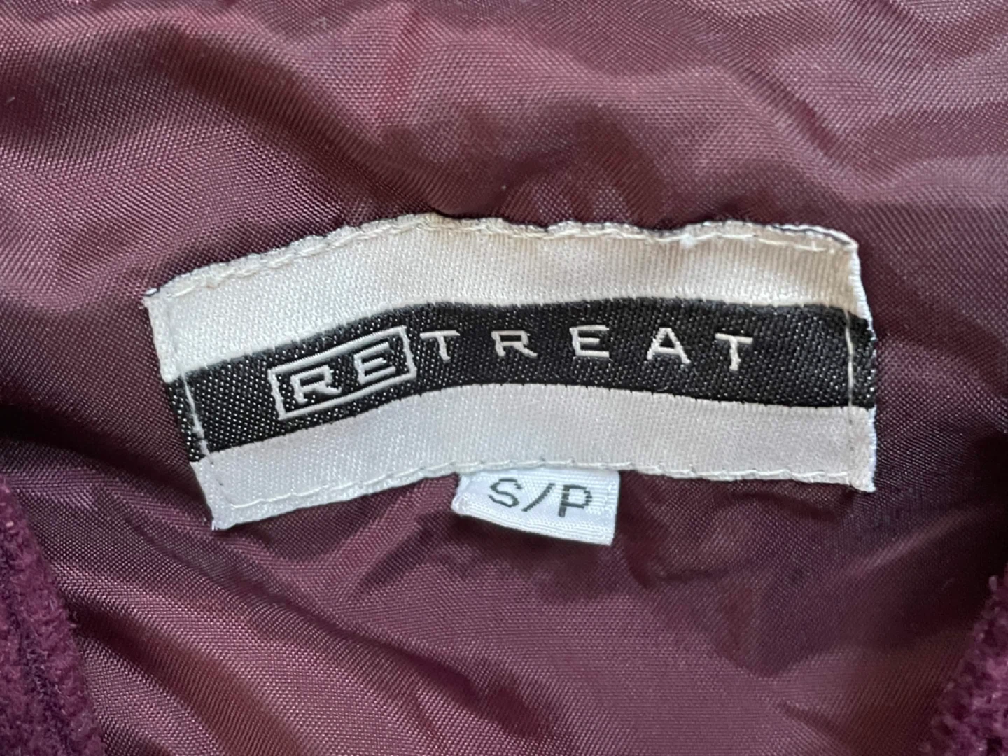 RETREAT Burgundy Button Up Shirt - photo 3