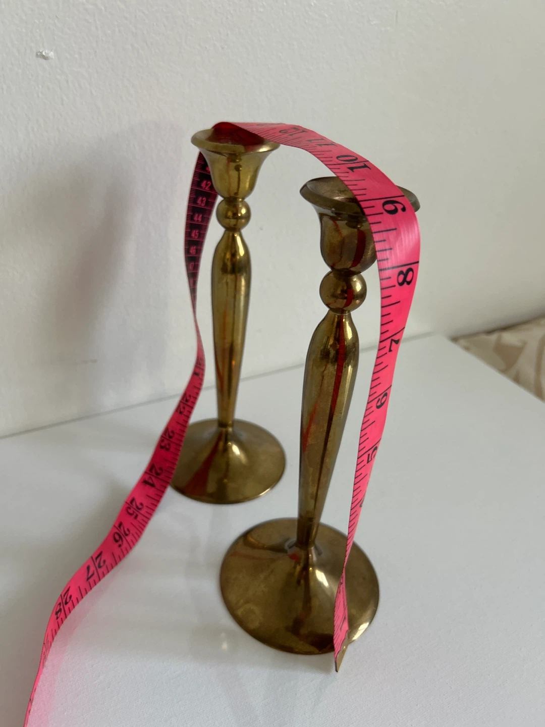 Brass Candlesticks - Pair - photo 3