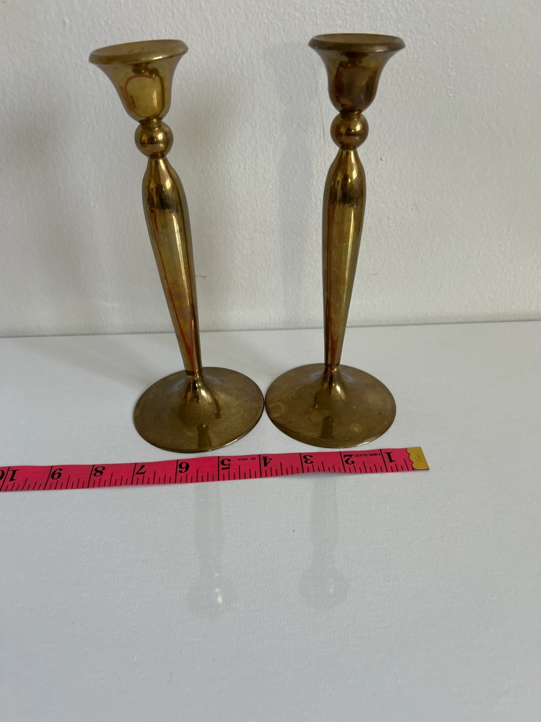Brass Candlesticks - Pair - photo 4
