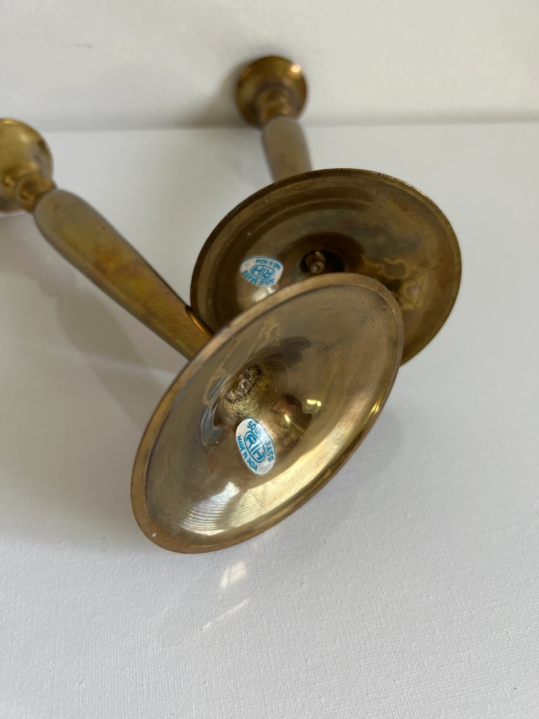 Brass Candlesticks - Pair - photo 2