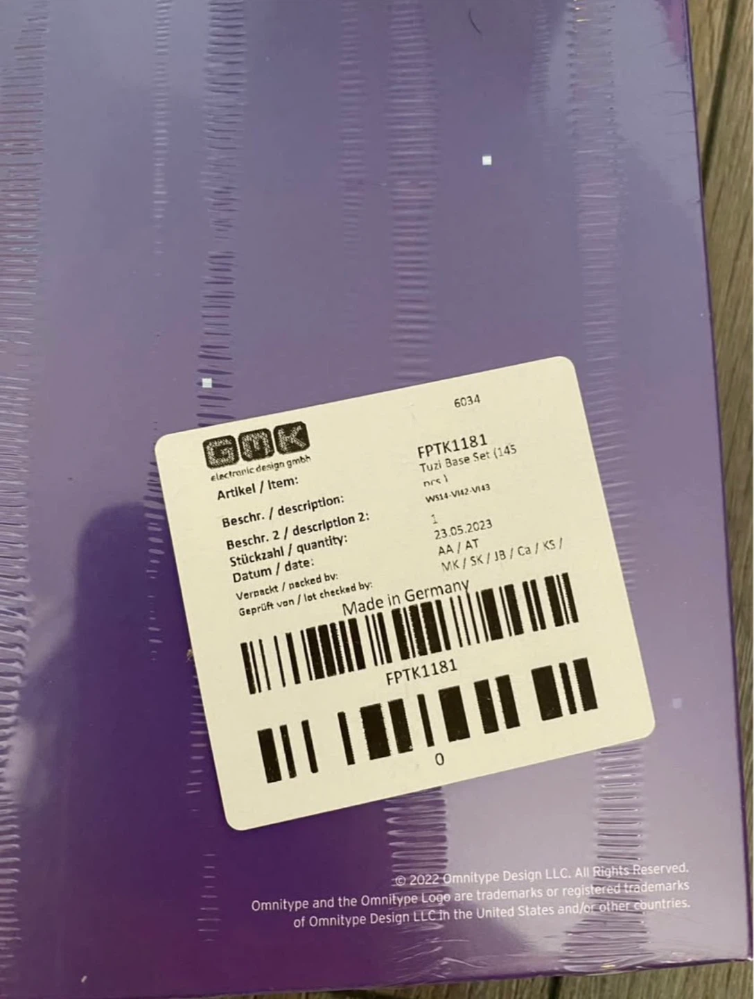 GMK Tuzi Keycaps - photo 4